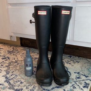 hunter boot buffer spray